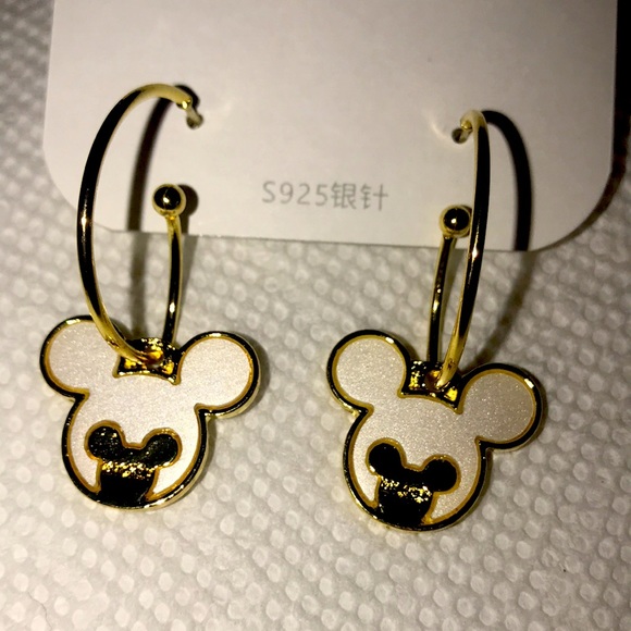 New Disney 925S /18K Gold Plated Earrings - Picture 4 of 7
